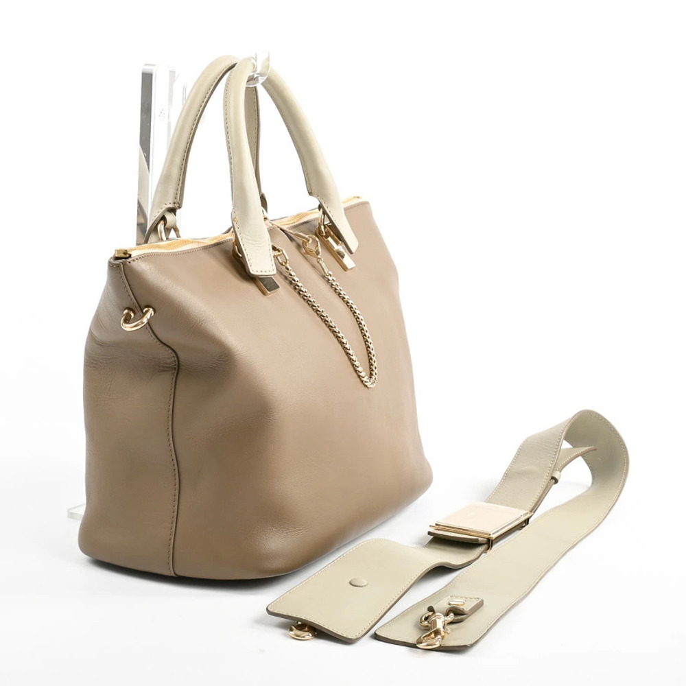 Chloe Greige Gray Handbag Baylee